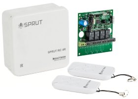 Комплект радиоуправления тревожной сигнализацией SPRUT RC 4R
