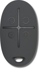 Брелок 4-х кнопочный с обратной связью Ajax SpaceControl (black)